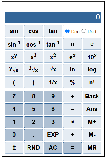 Scientific Calculator