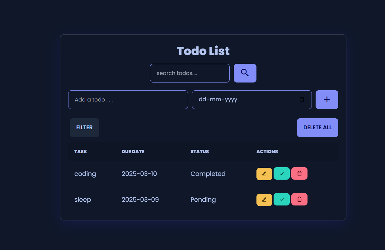 To-Do-List Web Application